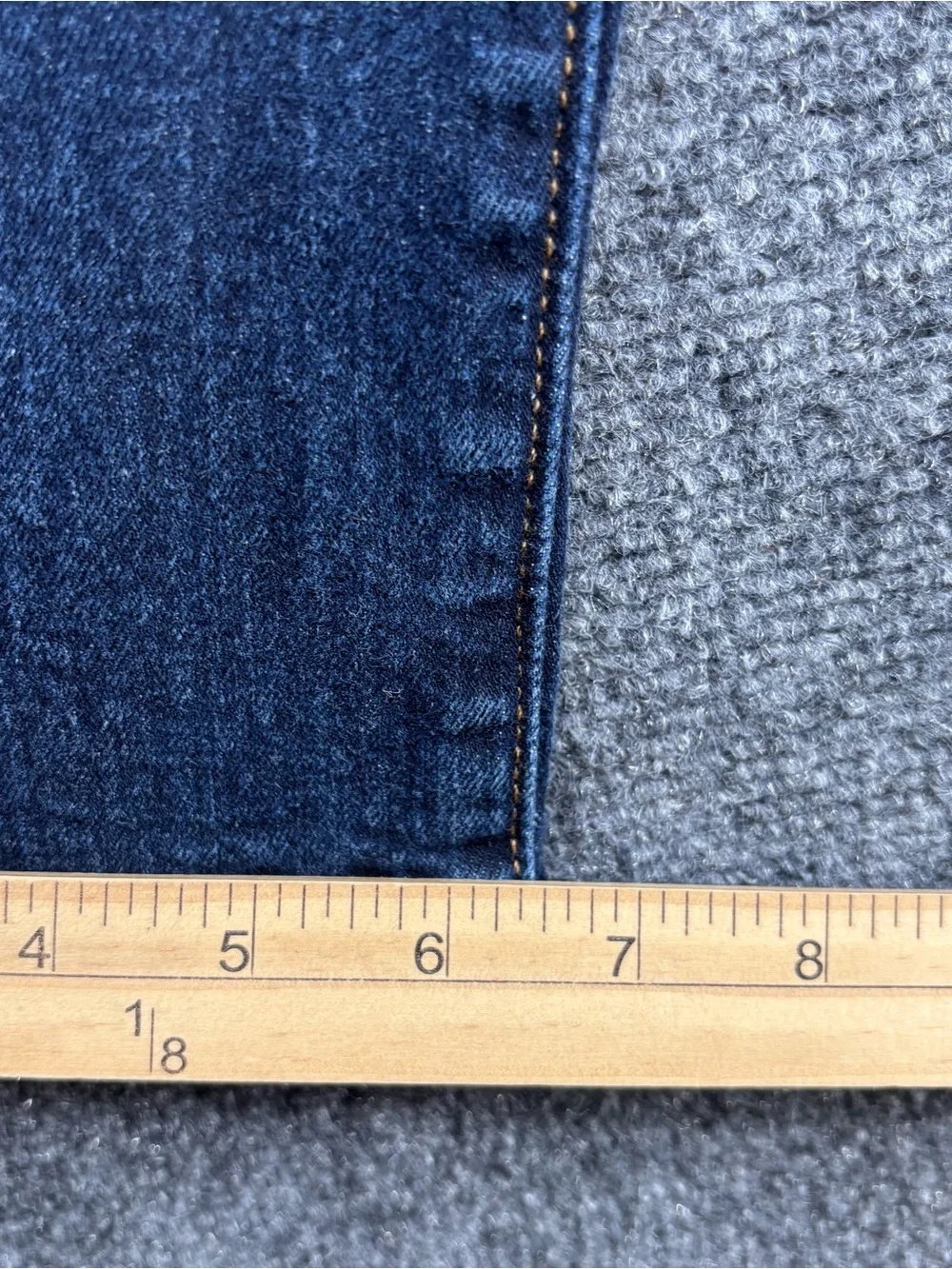 J Crew Dark Wash Flex Jeans Men’s 33X31* Slim Straight Leg